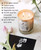 HARLEM CANDLE CO. Lady Day - Luxury Scented Soy Candle, 11 oz - 80-Hour Burn Time | Gardenia, Jasmine, Lush Green Leaves, Neroli Blossom, and Coconut Milk | Scented Candles for Home
