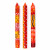 Set of Three Boxed Tall Hand-Painted Candles - Zahabu Design - Nobunto Curated by SobG Home Decors