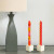Set of Three Boxed Tall Hand-Painted Candles - Zahabu Design - Nobunto Curated by SobG Home Decors