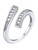 ChicSilver Sterling Silver Toe Ring Cubic Zirconia Adjustable Womens Toe Rings Hypoallergenic Rings for Women Summer Foot Jewelry