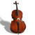 Doredo Full Size Cello 4/4 for Adults, Beginners, Acoustic 4/4 Cello Set with Portable Bag, Bow, Rosin, Natural