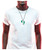 Dupsie's Nigerian Flag Pendant Necklace African Map Chain