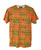 Dupsie's Washoge Kente African Print Round Neck T-Shirt