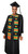 Dupsie's Black and Gold Hand Woven Kente Cloth Graduation Stole/Sash