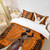 Feelyou African Duvet Cover Set King Size Ethnic African Landscape Print Bedding Set Exotic Afro Woman Animal Comforter Cover Decorative Aboriginal Bedspread Cover Microfiber Zipper 3 Pieces