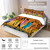 Gudong African Ethnic Style Duvet Cover African Culture Quilt Covers Pillowcases Bedding Set King Queen Full Twin Home Textile Bedclothes with Pillowcase (US Queen)