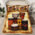 Castle Fairy African Drum Sheet Set Full Size Bohemia Exotic Tribal Bedding Set 4Pcs Farmhouse Drum Kit Bed Sheet for Kids Girls Boys Teens Musical Instruments Fitted + Flat Sheet,2 Pillowcases