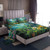 Rejkxyw Palm Tree Sheets Queen Size, Tropical Rainforest Sheet Set, Nature Landscape Jungle Bed Sheets - 16 Inch Deep Pocket, Ultra Soft Winkle Free Microfiber Bedding Sheet & Pillowcases 4 Piece