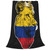 Colombia Colombian Flag Theme Throw Blanket, Cozy Flannel Fleece Winter Blankets for Bed Sofa and Couch60 x50