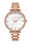 Michael Kors Pyper Three-Hand Rose Gold-Tone Alloy Metal Women's Watch (Model: MK4594)