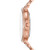 Michael Kors Pyper Three-Hand Rose Gold-Tone Alloy Metal Women's Watch (Model: MK4594)