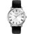 Bulova Men's Classic 3-Hand Quartz Black Leather Strap Watch, Roman Numeral Markers, 41mm