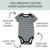 HonestBaby 3-pack Short Sleeve Bodysuits One-piece 100% Organic Cotton for Infant Baby Boys, Girls, Unisex, Marker Hound, 3-6 Months