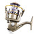 Color: Silver, Fishing vessel: MA 4000 - Metal Head Long Cast Spinning Wheel Fishing Wheel