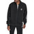 Converse Mens Retro Chuck Full Zip Mockneck Sweatshirt, Black, Medium