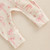 Socutebabe Newborn Baby Girl Coming Home Outfit Ruffle Romper Onesie Cute Ribbed Knit Jumpsuit Winter Clothes and Headband (Sweet Bow Cream, Newborn)