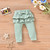 Aalizzwell Newborn Infant Baby Girls Clothes Ribbed Bodysuit Pants Set Fall Winter Spring Outfits Olive Green NB