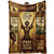 FemGe African American Black Girl Women Blanket - Christian Birthday Gifts Blanket- Inspirational Flannel Religious Spiritual Throw Blanket Home Decor 50x60inch