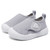 Baby Shoes Boy Girl Infant First Walker Shoes Baby Walking Shoes Lightweight Breathable Sneakers with Non-Slip Soles 0-24 Months Gray Size 12-15 Months Infant