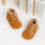 KIDSUN Newborn Infant Baby Boys Girls Booties Toddler Rubber Non Skid Soft Shoes Winter Warm Fur Lining Prewalker Ankle Boots