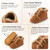 KIDSUN Newborn Infant Baby Boys Girls Booties Toddler Rubber Non Skid Soft Shoes Winter Warm Fur Lining Prewalker Ankle Boots