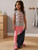 Simple Joys by Carter's Girls' 3-Pack Leggings, Navy/Pink/Denim, 6