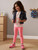Simple Joys by Carter's Girls' 3-Pack Leggings, Navy/Pink/Denim, 6
