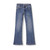 Amazon Essentials Girls' Slim Boot-Cut Stretch Jeans, Washed Blue, 7