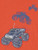 Simple Joys by Carter's Baby Boys' 3-Piece Playwear Set, Grey Heather/Navy Camo/Orange Trucks, 2T