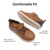 DREAM PAIRS Boys Dress Shoes Sneaker Casual Oxfords Formal School Uniform Shoes for Toddler Little Kid,Size 8 Toddler,Brown,KKUMOX2501