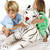Melissa & Doug Giant Siberian White Tiger - Lifelike Stuffed Animal (Over 5 feet Long)