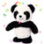 Easfan Talking Panda Repeats What You Say Electric Walking Singing Stuffed Animal Interactive Funny Plush Toy Musical Speaking Animated Toy Birthday for Kids Boys Girls, 8’’