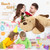 MorisMos Giant Dog Stuffed Animals, 40inch Large Stuffed Dog Plush, Big Puppy Throw Pillow Gifts for Kids, Boys, Girls, Brown