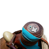 Wrap Your Wood Colored Western Saddle Horn Wrap Leather Rodeo Roping Accessory
