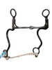 Dutton Bits Calvary Shank Straight Snaffle Mouth Bit 5'' Mouth