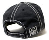 Kbethos Dog Mom Vintage Baseball Cap Black