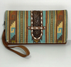 Nocona Southwest Clutch Wallet Multi Color