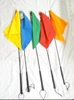 Double Diamond Buck Brannaman Composite Stick with Rubber Handle and Flag