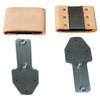 Genuine Leather Wrapped Blevins Buckles Vertical Post Genuine Leather Wrapped Blevins Buckles Vertical Post