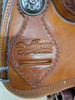 2-1316 Used 15 inch Scott Thomas Western Reining Saddle