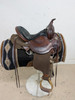 2-1318 Used 15 inch Circle Y High Horse Rosebud Western Trail Saddle Extra Wide Tree