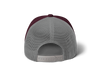 Lone Star Ropes Trucker Cap Burgundy/Gray Lone Star Ropes Trucker Cap Burgundy/Gray