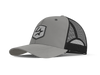 Lone Star Ropes Trucker Cap Light Gray/Black Lone Star Ropes Trucker Cap Light Gray/Black
