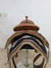 15 Inch Used Bob's Custom Western Reining Saddle 999-10412