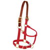 Breakaway Original Adjustable Chin and Throat Snap Halter, 1" by Weaver - Red Breakaway Original Adjustable Chin and Throat Snap Halter, 1" by Weaver - Red