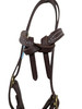 Dutton Crossover Headstall Western Horse Tack CO-3