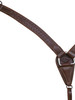 HR Saddlery 1 1/2" Dotted Leather Western Breast Collar 6006-DT-03