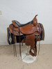 16.5 Inch Used Circle Y Oyster Creek Western Trail Saddle X-wide 476-10799 16.5 Inch Used Circle Y Oyster Creek Western Trail Saddle X-wide 476-10799