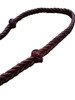 Partrade Trading Company Barrel Reins 5/8 5 Plait Braided Leather with 4 Pink Knots BRL5PK