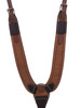 HR Saddlery Pulling Collar Rough Out Rope Border 6060-RO-RP-04